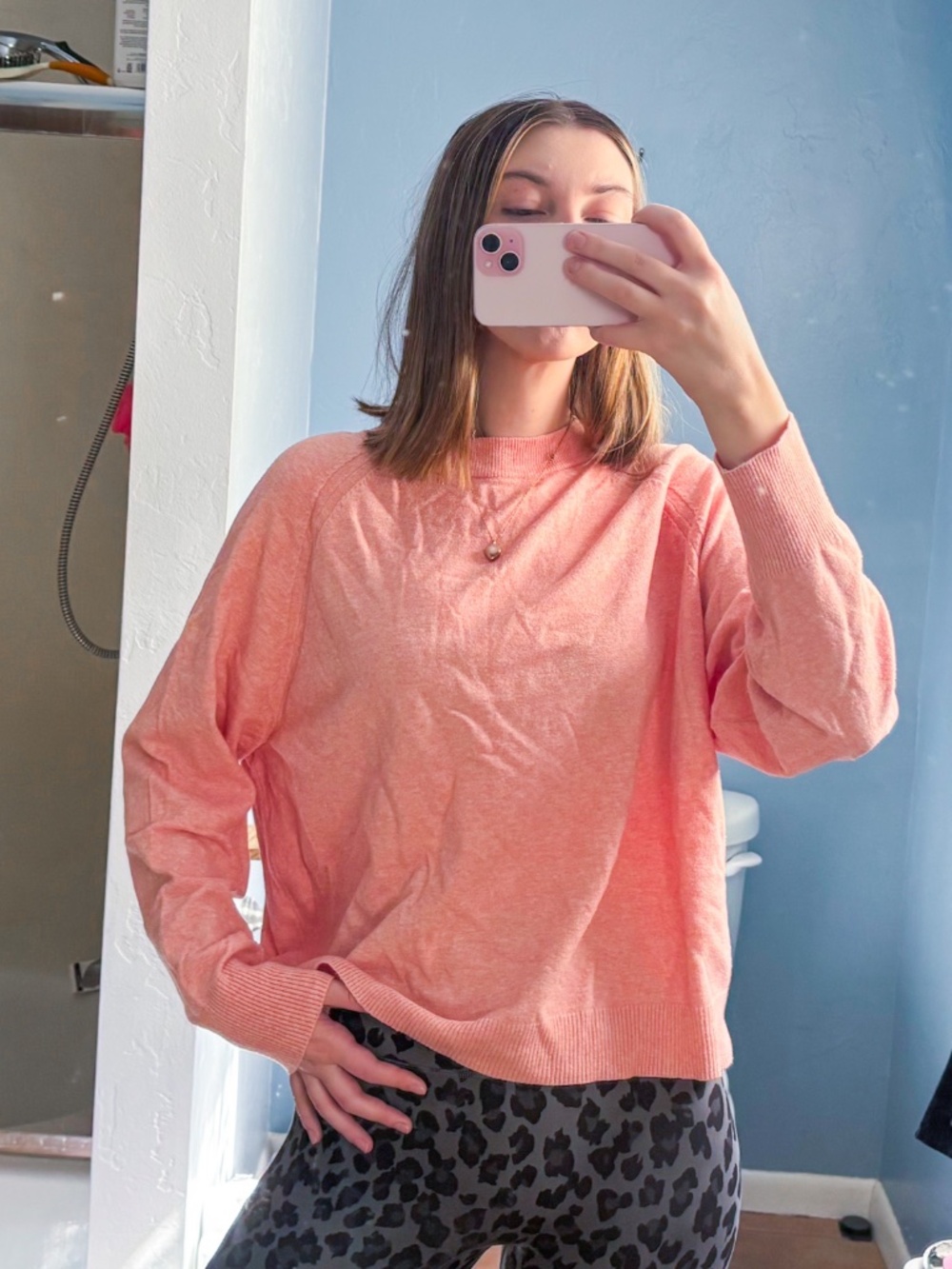 Orange Sweater